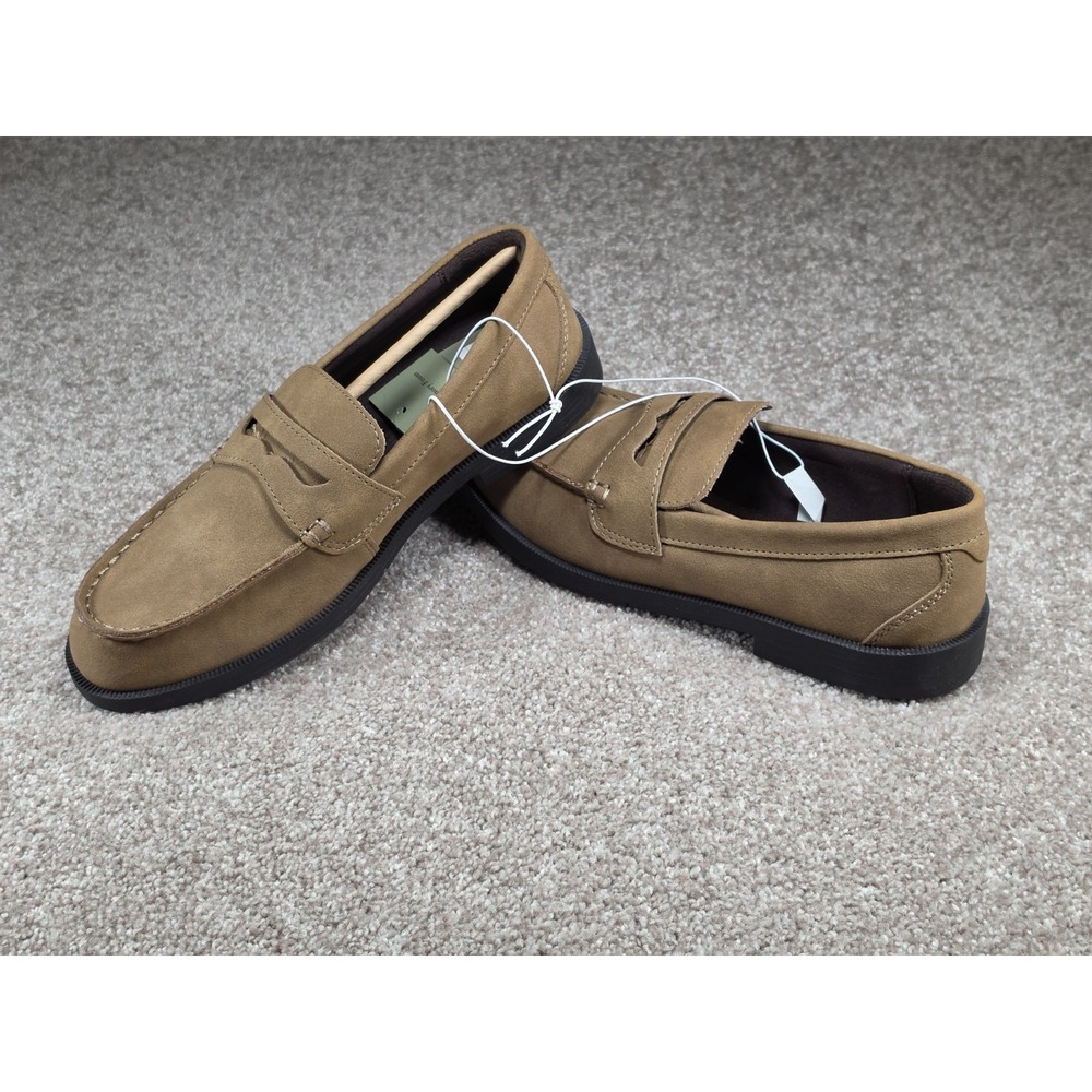 Goodfellow & Co Orson Brown Penny Loafers Mens Size 7 Memory Foam NWT - Picture 4 of 6